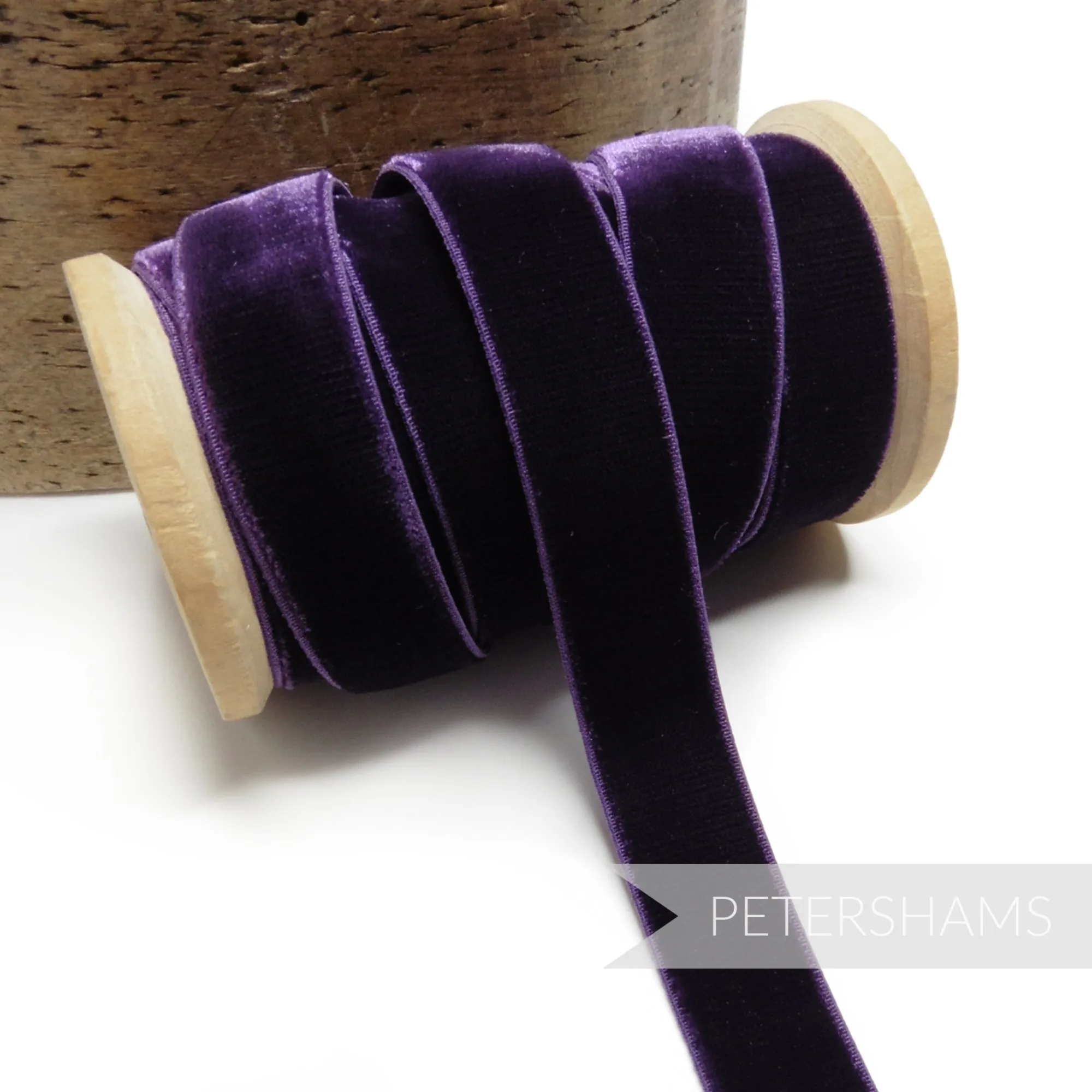 16mm Elastic Stretch Velvet Ribbon - 1m