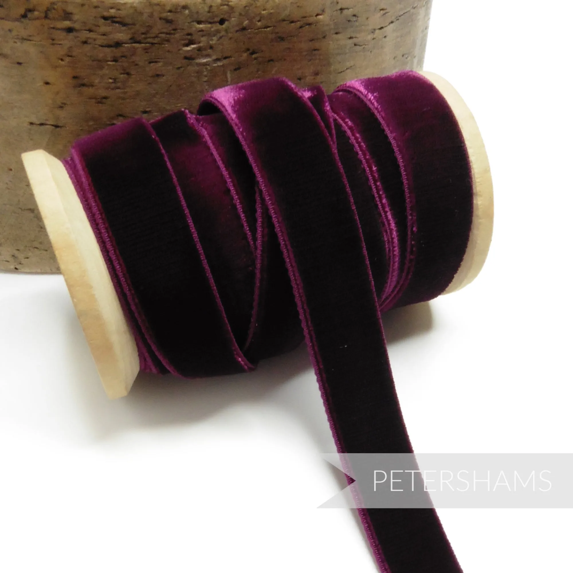 16mm Elastic Stretch Velvet Ribbon - 1m