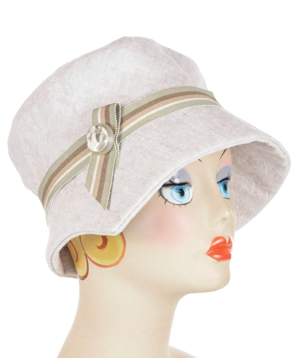 Abigail Hat Style - Linen in Bone (SOLD OUT)