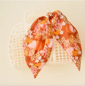 Autumn Attitude Cream Jelly Basket Purse with Scarf