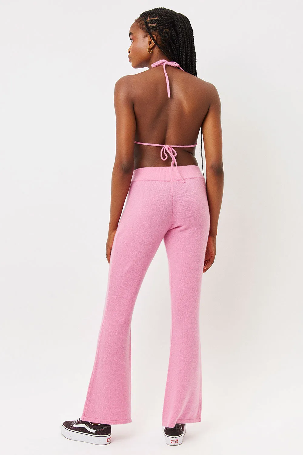 Breakwater Cashmere Pant - Rose