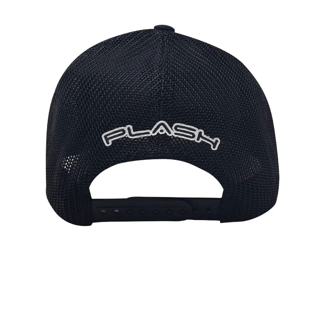 Flex-Fit Snap Back Cap | Solid Black