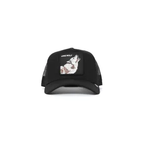 Goorin Bros The Lone Wolf Trucker Cap in Black