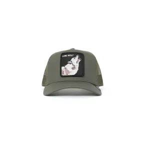 Goorin Bros The Lone Wolf Trucker Cap in Khaki