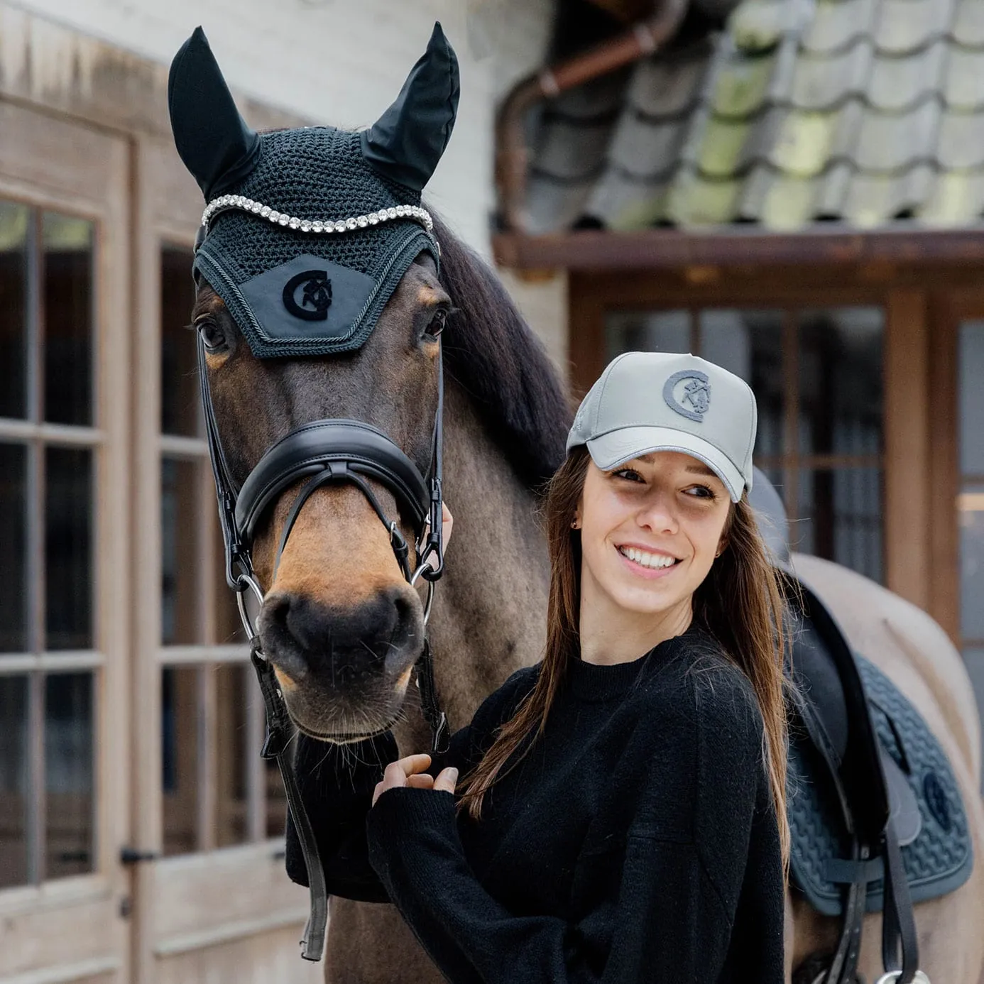 Kentucky Horsewear 3D Logo Baseball Cap - Dusty Green