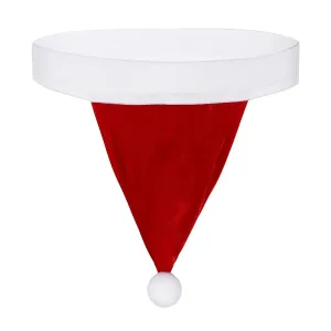 Red Velvet Santa Hat Thong