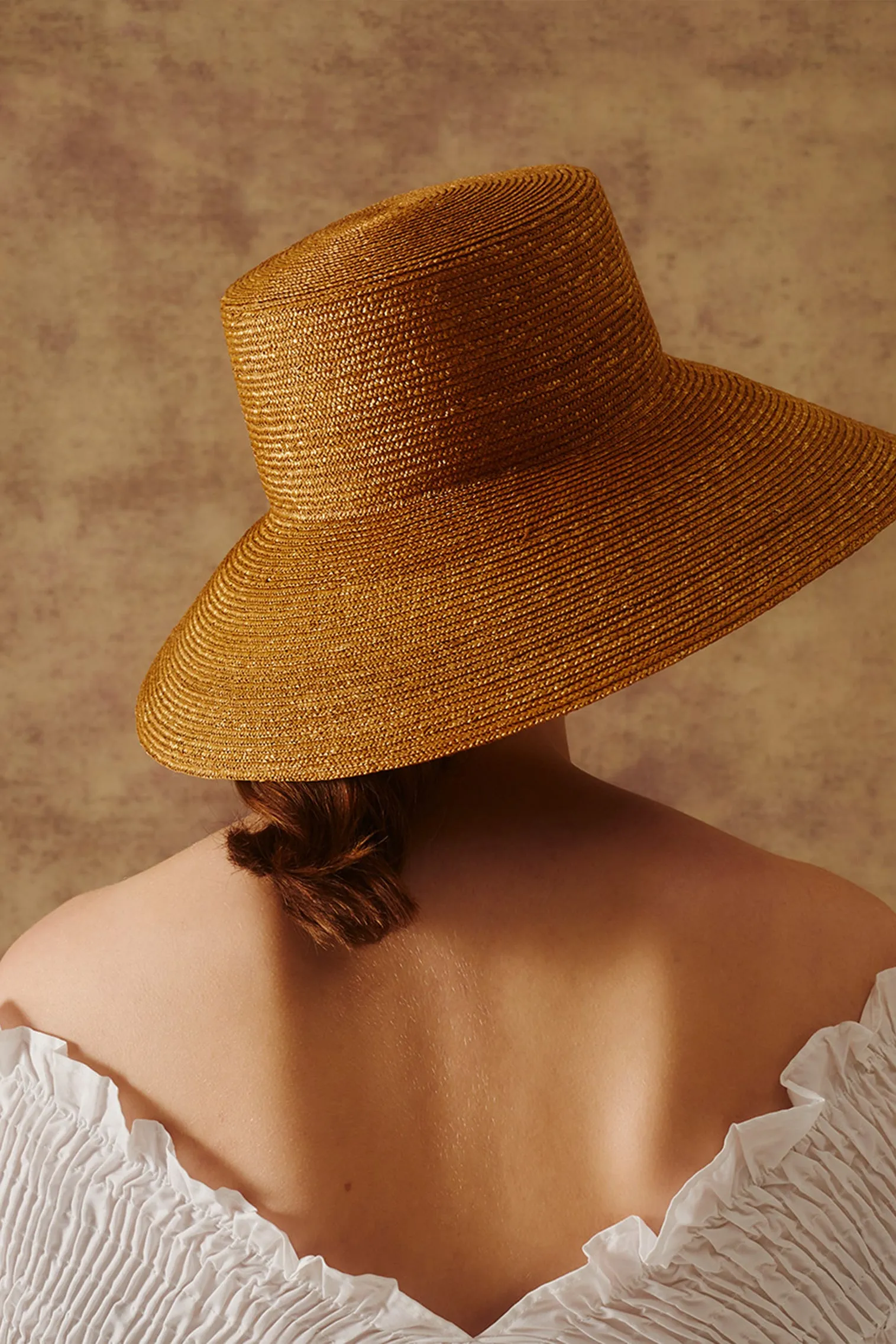 Sadie Straw Braid Fedora