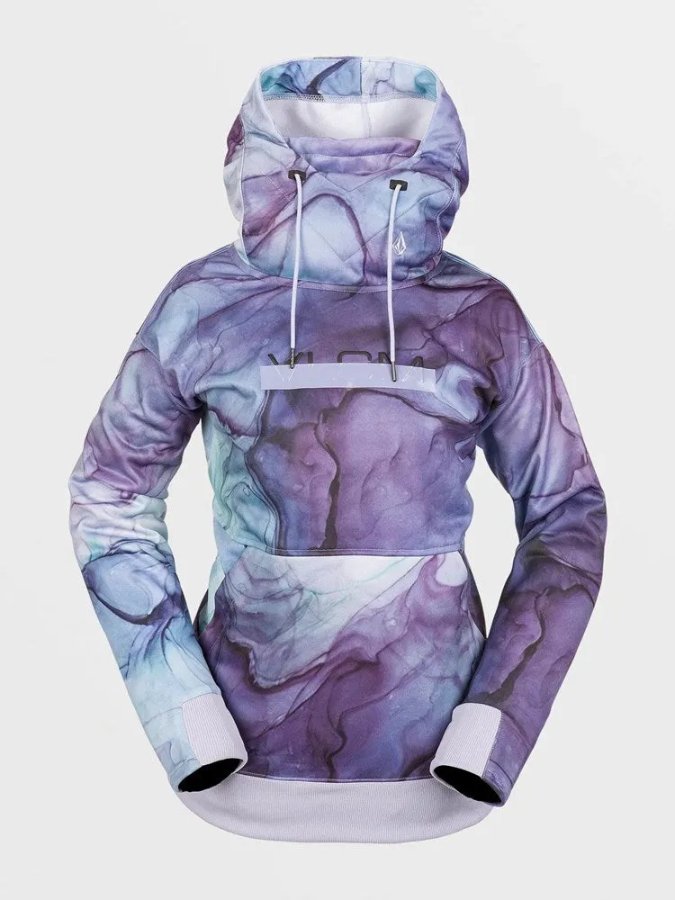 Volcom Riding Hydro Hoodie - Glacier Ink